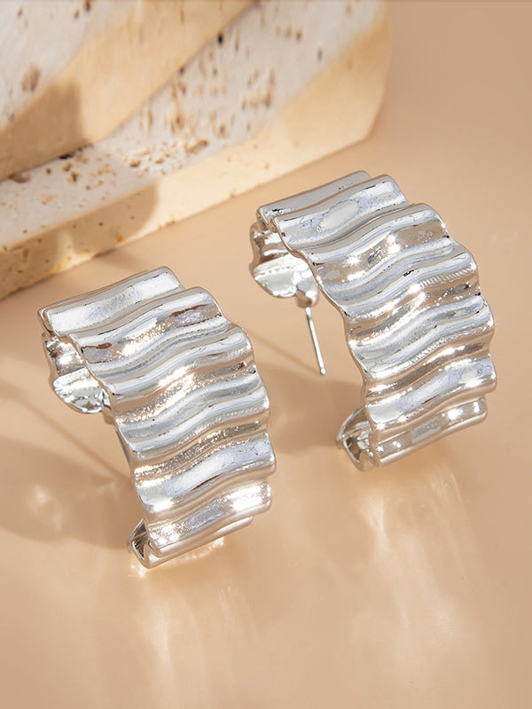 Geometric Drop Earrings