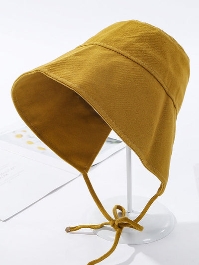 Going Out Solid Color Sun Protection Fisherman Hat