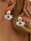 Eye Shape Geometric Earrings Accessories