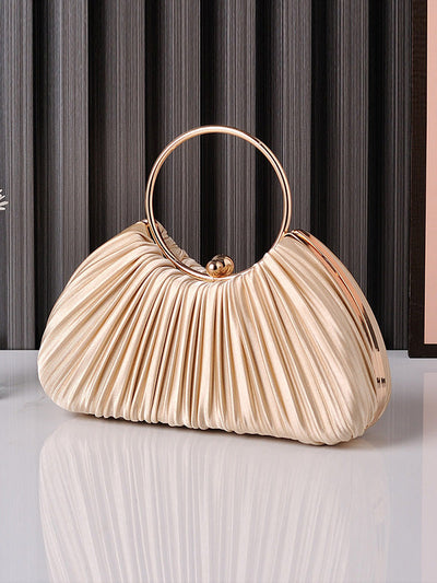 Pleated Split-Joint Bags Handbags