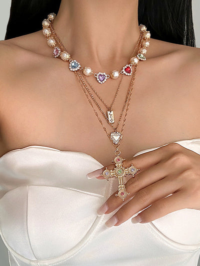 Layered Tasseled Necklaces Accessories