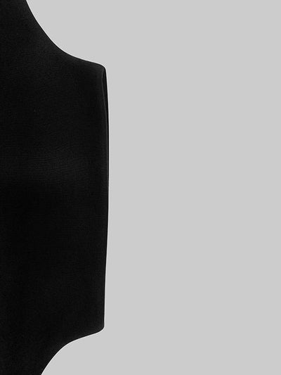 Long Sleeves Solid Color Split-Joint Round-Neck Sweatershirt