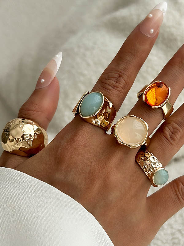 Geometric Ringent Rings Accessories