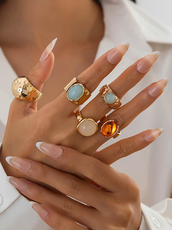 Geometric Ringent Rings Accessories