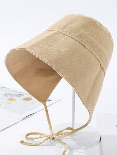 Going Out Solid Color Sun Protection Fisherman Hat