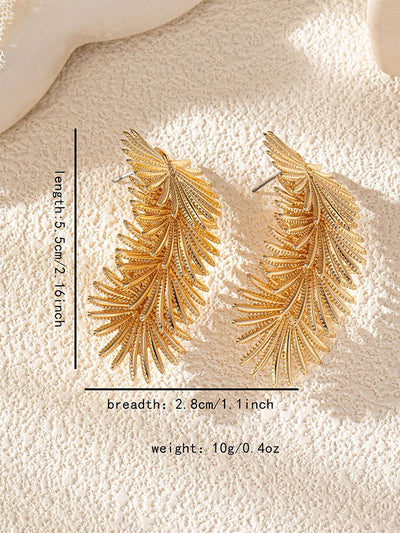 Normcore Geometric Drop Earrings