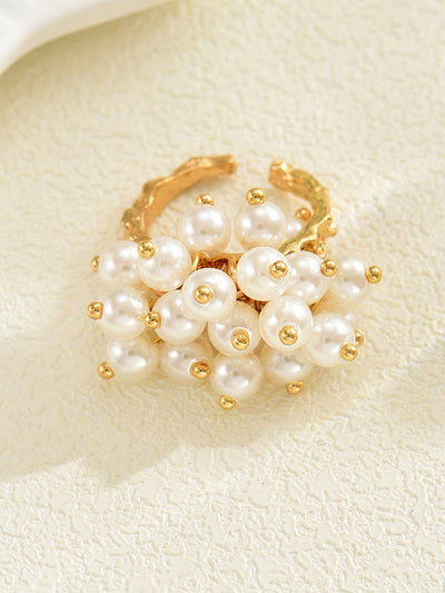 Flower Shape Geometric Rings Accessories