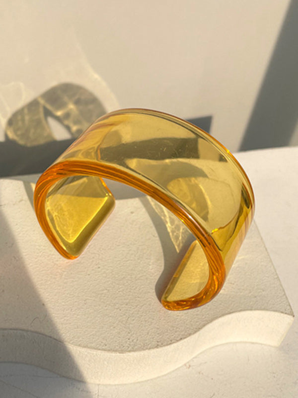 Geometric Ringent Solid Color Bracelet Accessories