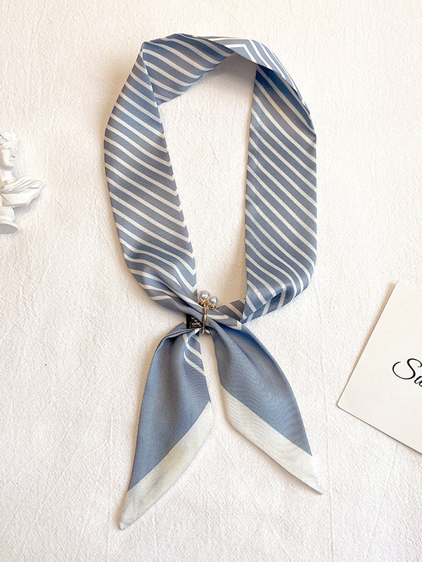 Leisure Fashion Striped Hair Band Scarf