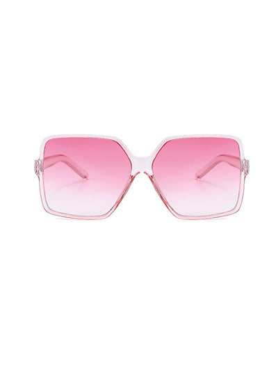 Geometric Sun Protection Sunglasses Accessories