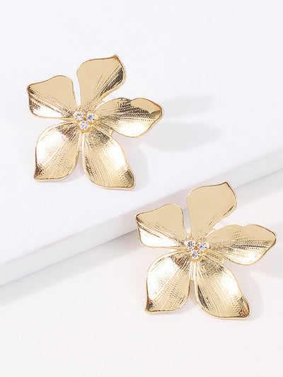 Flower Shape Drop Earrings