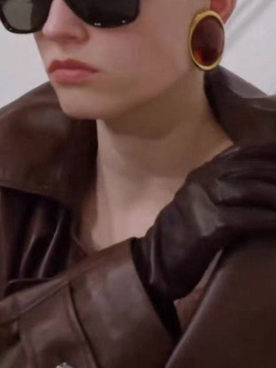 Geometric Split-Joint Earrings Accessories