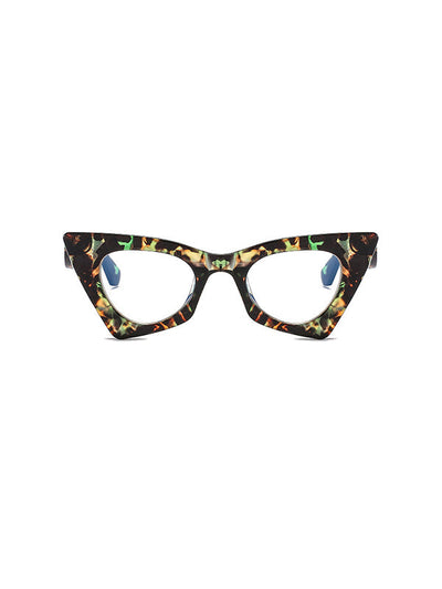Sun-Protection Geometric Hollow Sunglasses Accessories
