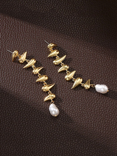 Geometric Drop Earrings Earrings Accessories