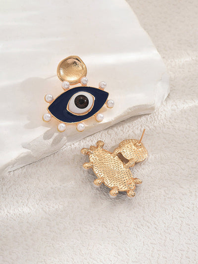 Eye Shape Geometric Earrings Accessories