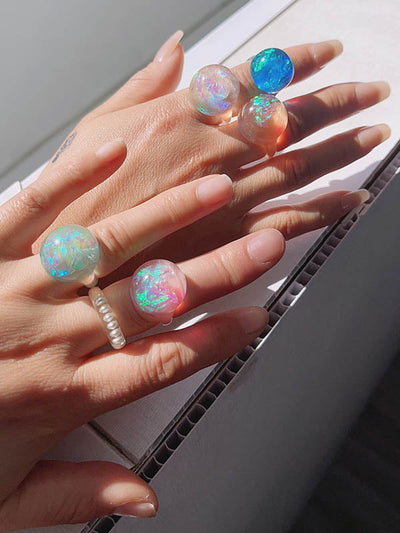 Geometric Rings Accessories