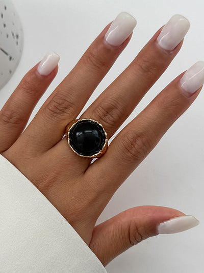 Geometric Rhine Stones Rings Accessories