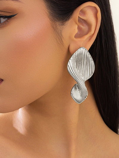 Geometric Drop Earrings