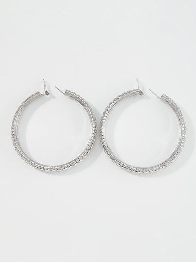 Rhinestone Ear-Ring Earrings Accessories