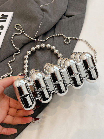 Beaded Geometric Shiny Bags Accessories Crossbody Bags Handbags