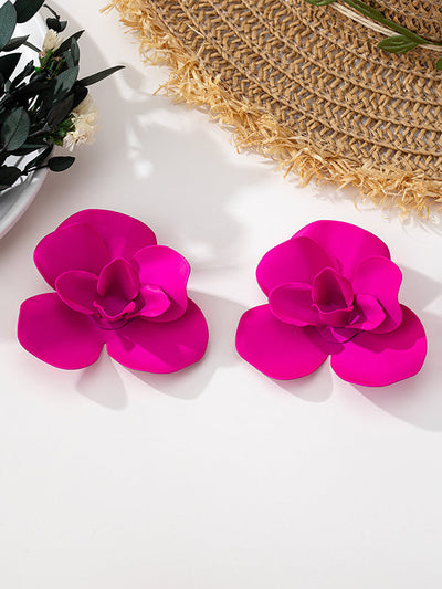 Flower Shape Earrings Accessories