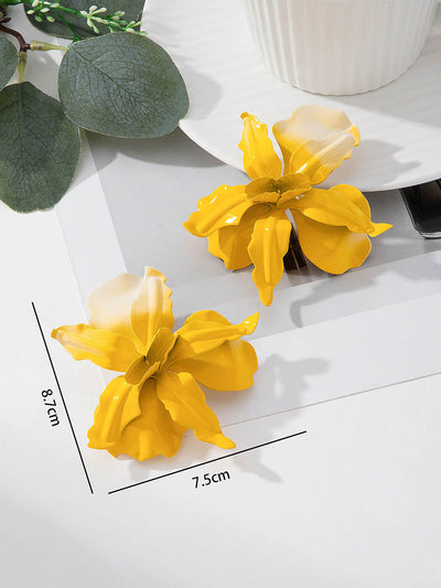 Flower Shape Earrings Accessories