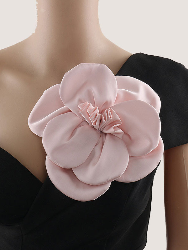 Three-Dimensional Flower Brooch Accessories