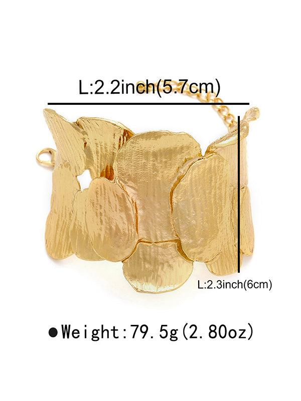 Chains Geometric Solid Color Bracelet Accessories