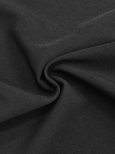 High Waisted Loose Pleated Solid Color Pants