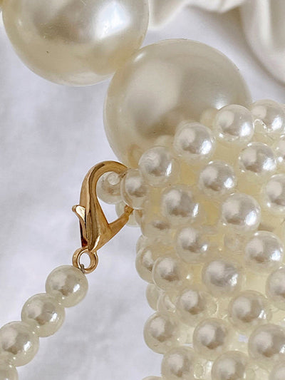 Beaded Solid Color Bags Bags Accessories Handbags Shoulder Bags