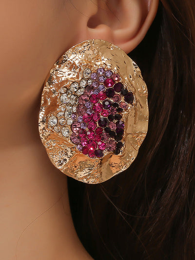 Geometric Shiny Earrings Accessories