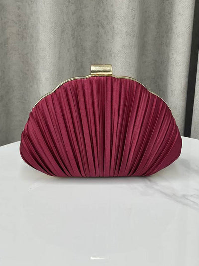Lock Pleated Crossbody Bags Evening Bags & Clutches Mini Bags