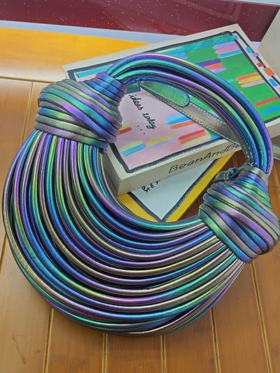 Geometric Zipper Handbags