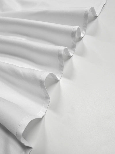 High-Low Loose Gradient Printed Split-Joint Split-Side Lapel Blouses&Shirts Tops