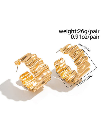 Geometric Drop Earrings