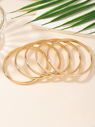 Geometric Layered Bracelet Accessories