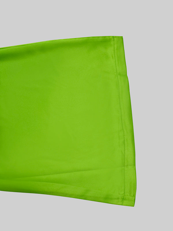 High Waisted Wide Leg Solid Color Split-Joint Pants Trousers