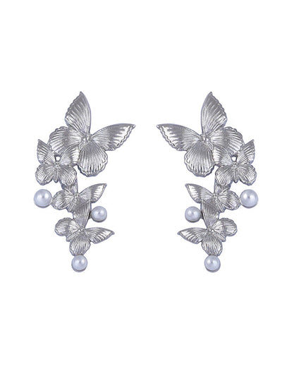 Butterfly Shape Shiny Earrings Accessories