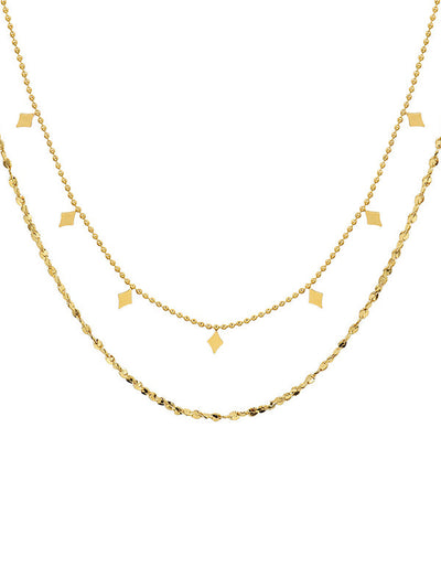 Simple Alloy Geometric Necklaces Accessories