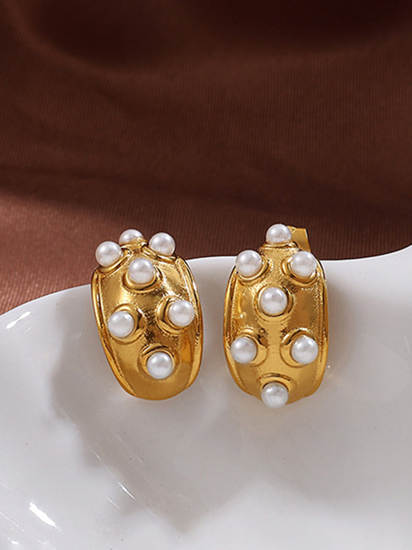 Geometric Drop Earrings