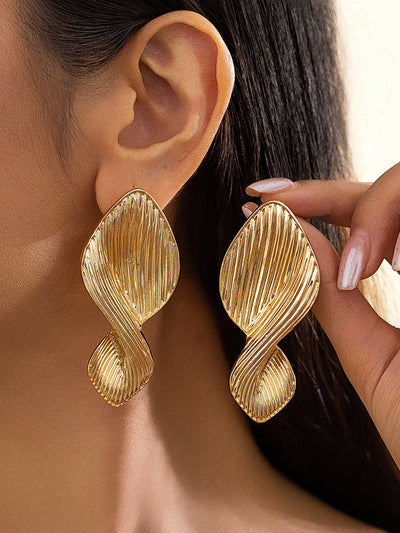 Geometric Drop Earrings