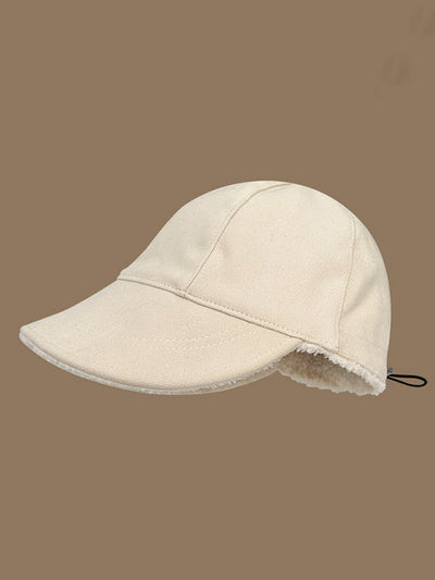 Casual Velvet Keep Warm Bucket Hat