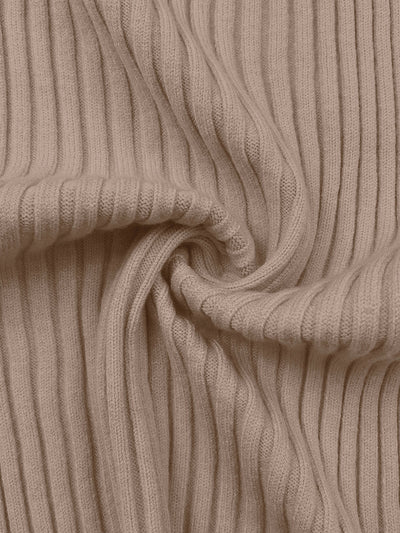 Loose Asymmetric Solid Color Split-Joint High Neck Sweater Tops