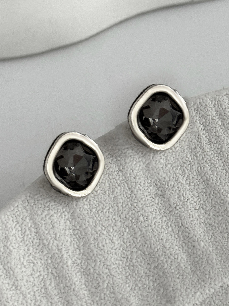 Geometric Rhine Stones Earrings Accessories