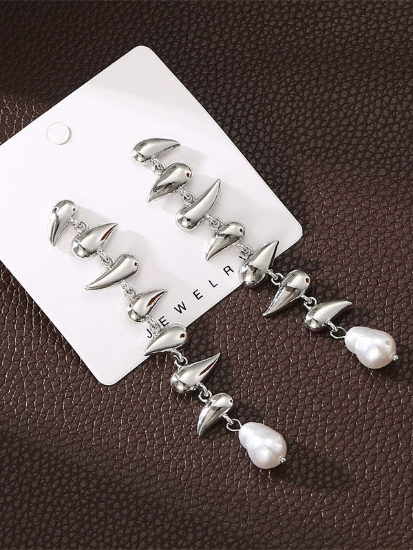 Geometric Drop Earrings Earrings Accessories