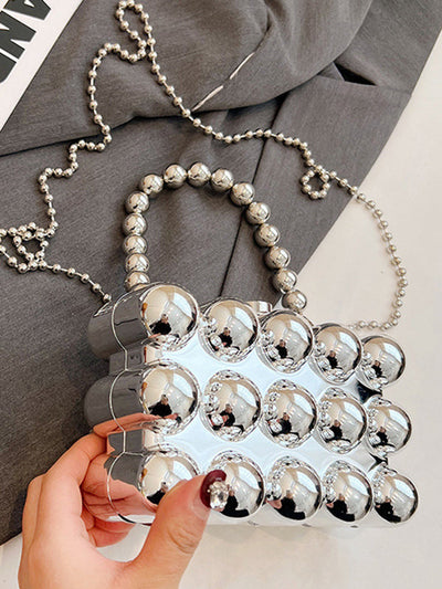 Beaded Geometric Shiny Bags Accessories Crossbody Bags Handbags