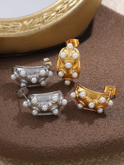 Geometric Drop Earrings