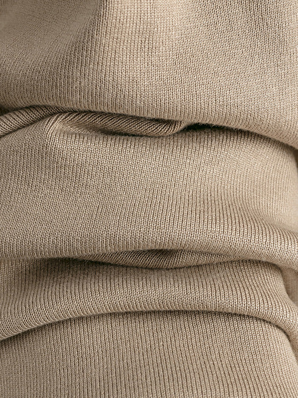 High-Low Contrast Color Split-Side V-Neck Sweater Tops + Elasticity Pants Trousers Two Pieces Set