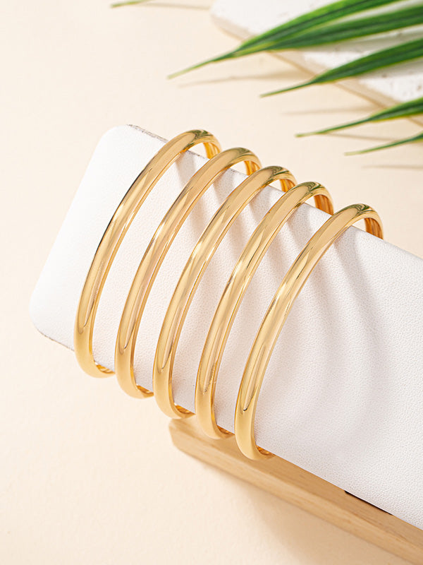 Geometric Layered Bracelet Accessories