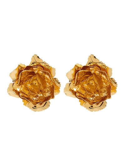 Flower Shape Drop Earrings